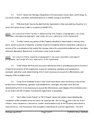 Form EQP4514 Postclosure Agreement - Michigan, Page 5