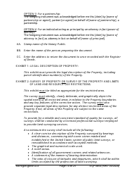 Form EQP3854 Declaration of Restrictive Covenant Part 213 - Michigan, Page 10