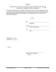 Form EQP3854 Declaration of Restrictive Covenant Part 213 - Michigan, Page 23