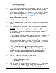 Form EQP3854 Declaration of Restrictive Covenant Part 213 - Michigan, Page 2