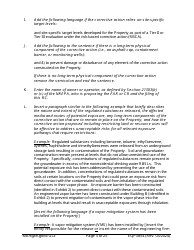 Form EQP3854 Declaration of Restrictive Covenant Part 213 - Michigan, Page 3