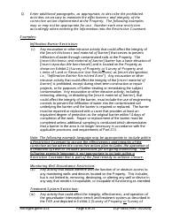 Form EQP3854 Declaration of Restrictive Covenant Part 213 - Michigan, Page 8