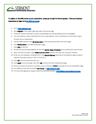 Vermont Wetlands Program Permit Application Database Form - Multiple Wetlands - Vermont, Page 11