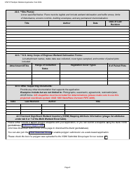 Vermont Wetlands Program Permit Application Database Form - Multiple Wetlands - Vermont, Page 8