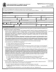 Document preview: Form MO375-0892 Application for Navigator License - Missouri