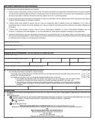 Form MO375-0892 Application for Navigator License - Missouri, Page 3