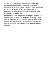 Formulario FHR-1-ES-LP Formulario De Solicitud De Audiencia Imparcial - Letra Grande - Massachusetts (Spanish), Page 8