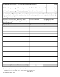 Shoreland Protection Individual Permit Application - Vermont, Page 3