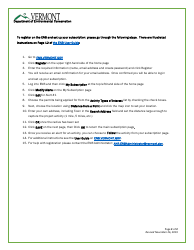 Class II/ Iii Determination Petition Form - Vermont Wetlands Program - Vermont, Page 20