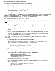 Class II/ Iii Determination Petition Form - Vermont Wetlands Program - Vermont, Page 6