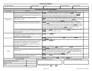 Form BLR05310C Joint Funding Agreement for Federally Funded Construction - Illinois, Page 9