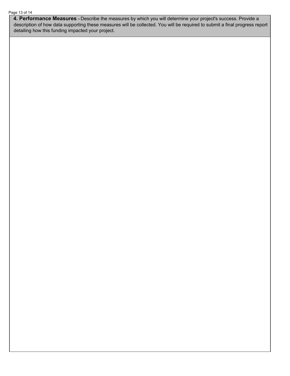 Law Enforcement Staffing Grant Program - North Dakota, Page 13