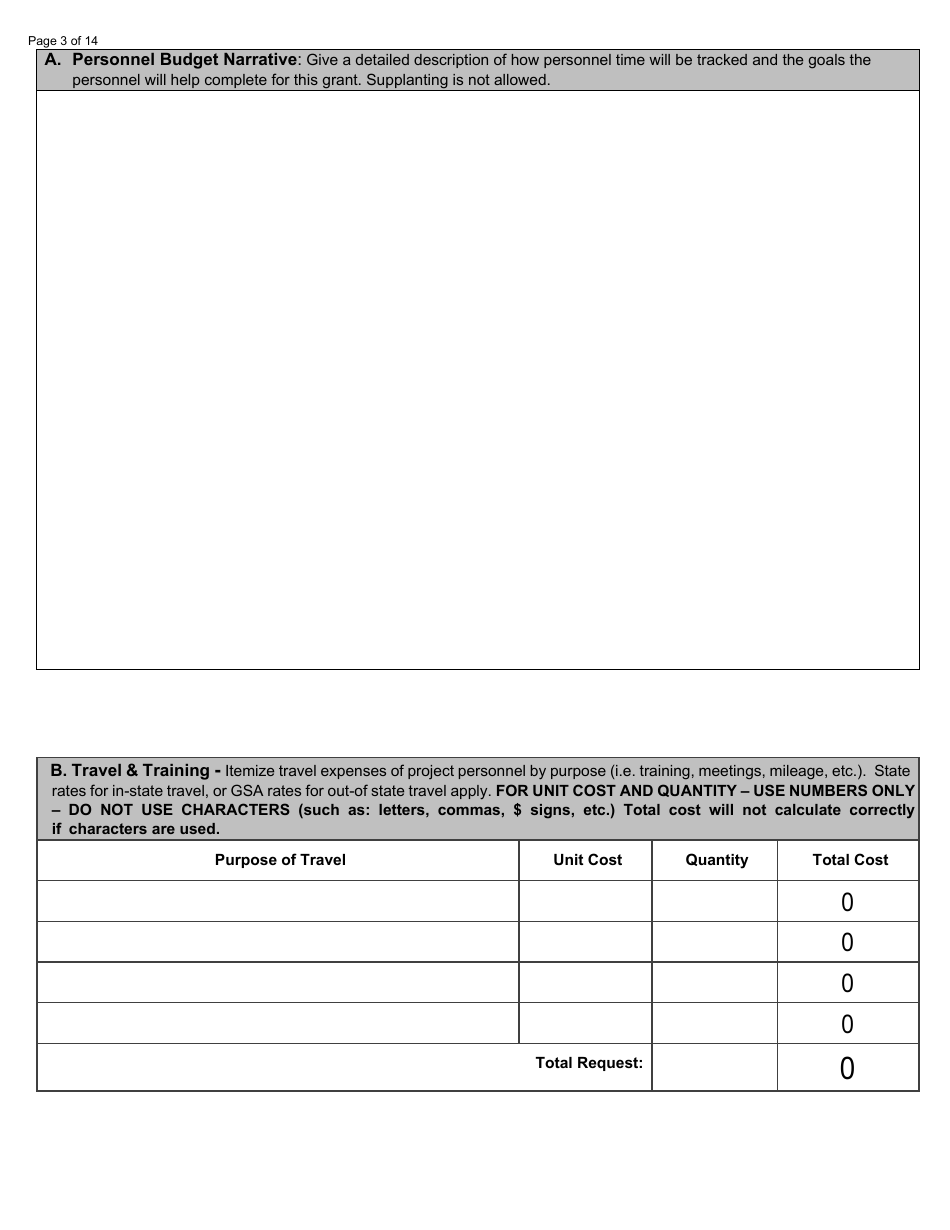 Law Enforcement Staffing Grant Program - North Dakota, Page 3