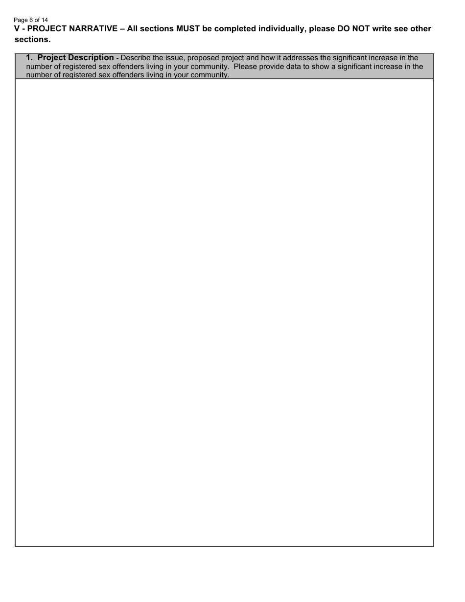 Law Enforcement Staffing Grant Program - North Dakota, Page 6