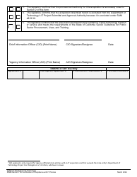 Form SIMM71B Certification of Compliance With It Policies Template - California, Page 2
