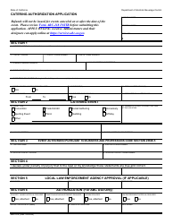 Document preview: Form ABC-218 Catering Authorization Application - California