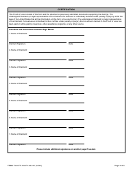 FEMA Form FF-104-FY-22-231 Proof of Loss, Page 3