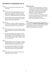 Form A Notice of Intention to Proceed With a Financial Application to Which the Standard Procedure Applies - United Kingdom, Page 14