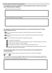 Form A Notice of Intention to Proceed With a Financial Application to Which the Standard Procedure Applies - United Kingdom, Page 3