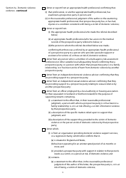 Form A Notice of Intention to Proceed With a Financial Application to Which the Standard Procedure Applies - United Kingdom, Page 9