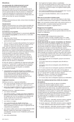 Forme 0300F Affidavit Sur Le Remboursement DES Droits De Cession Immobiliere De L&#039;ontario Pour Les Accedants a La Propriete Qui Achetent Un Logement Reconnu - Ontario, Canada (French), Page 2