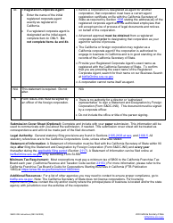 Form S&amp;DC-INS Statement and Designation by Foreign Insurer Corporation - California, Page 4