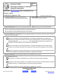 Form REV-ELE-NP Revocation of Election to Terminate - Nonprofit Corporations - California, Page 5