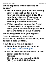 Form FAA-0098A-XLP Hearing Request - Extra Large Print - Arizona, Page 10