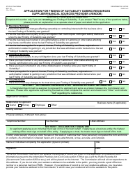 Form BGC100 Application for Finding of Suitability Gaming Resources Supplier/Financial Sources Provider (Vendor) - California, Page 4