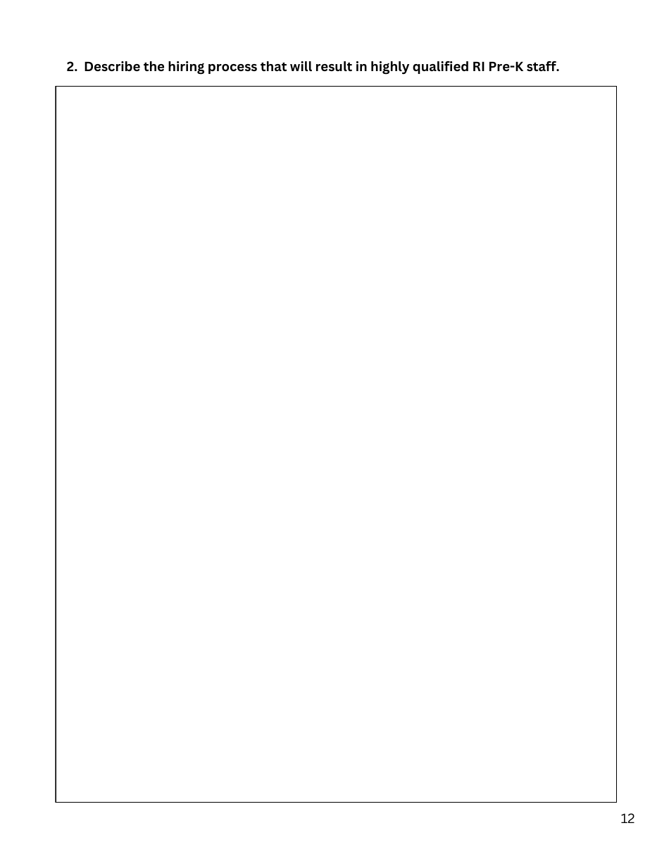 2025 Rhode Island Rhode Island Prekindergarten Expansion Grant Application Fill Out, Sign