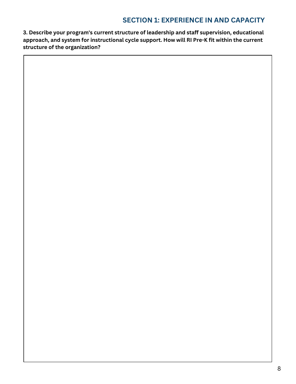 2025 Rhode Island Rhode Island Prekindergarten Expansion Grant Application Fill Out, Sign