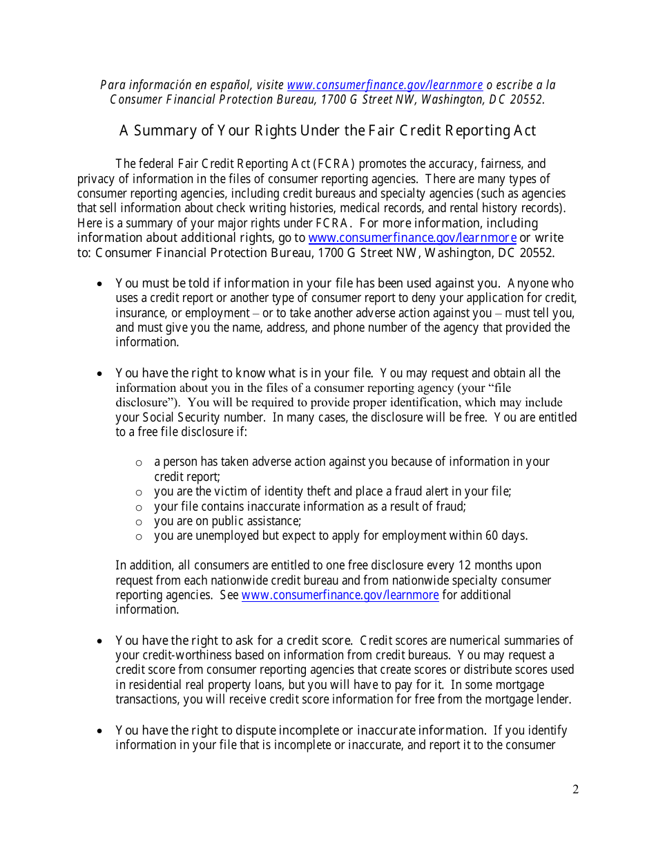 State Form 51334 Applicant Disclosure and Release for Consumer and Investigative Consumer Reports - Indiana, Page 2