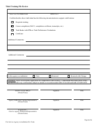 Form R-1 Fire Service Agency Accreditation - Oregon, Page 6