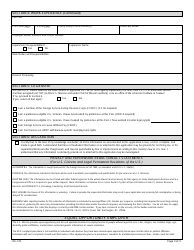 Form DS-174 Employment Application for Locally Employed Staff or Family Member, Page 3