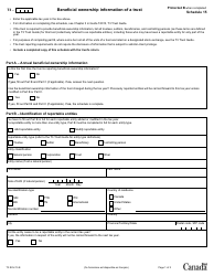 Form T3 Schedule 15 - Fill Out, Sign Online and Download Fillable PDF ...