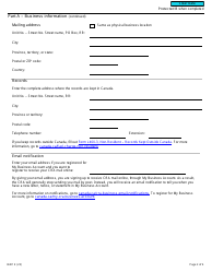 Form B401 Fuel Charge Return for Non-registrants - Canada, Page 2
