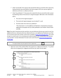 Form DIV1601 Instructions - Summary Real Estate Disposition Judgment Form (Sredj) - Minnesota, Page 5