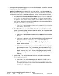 Form DIV1601 Instructions - Summary Real Estate Disposition Judgment Form (Sredj) - Minnesota, Page 6