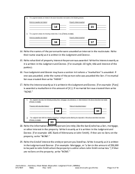 Form DIV1601 Instructions - Summary Real Estate Disposition Judgment Form (Sredj) - Minnesota, Page 9