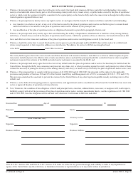 Form 3809-1 Surface Management Surety Bond, Page 2