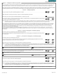 Form UHT-2900 Underused Housing Tax Return and Election Form - Canada, Page 3