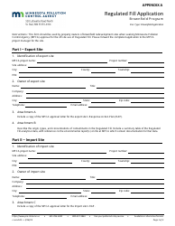 Form C-REM2-02 Offsite Use of Regulated Fill - Minnesota, Page 5