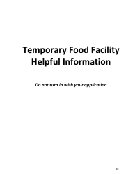 Temporary Food Facility Application - Inyo County, California, Page 10