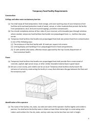 Temporary Food Facility Application - Inyo County, California, Page 6