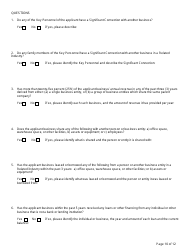 Small Business Enterprise Certification Application - City of Charlotte, North Carolina, Page 12