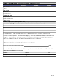 Small Business Enterprise Certification Application - City of Charlotte, North Carolina, Page 16