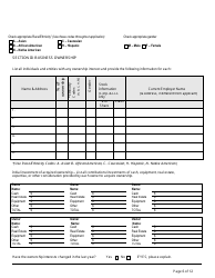 Small Business Enterprise Certification Application - City of Charlotte, North Carolina, Page 8