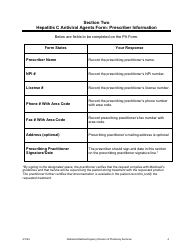 Instructions for Form 415 Hepatitis C Antiviral Agents Pa Request Form - Alabama, Page 4