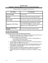 Instructions for Form 415 Hepatitis C Antiviral Agents Pa Request Form - Alabama, Page 5