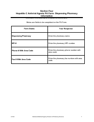 Instructions for Form 415 Hepatitis C Antiviral Agents Pa Request Form - Alabama, Page 7